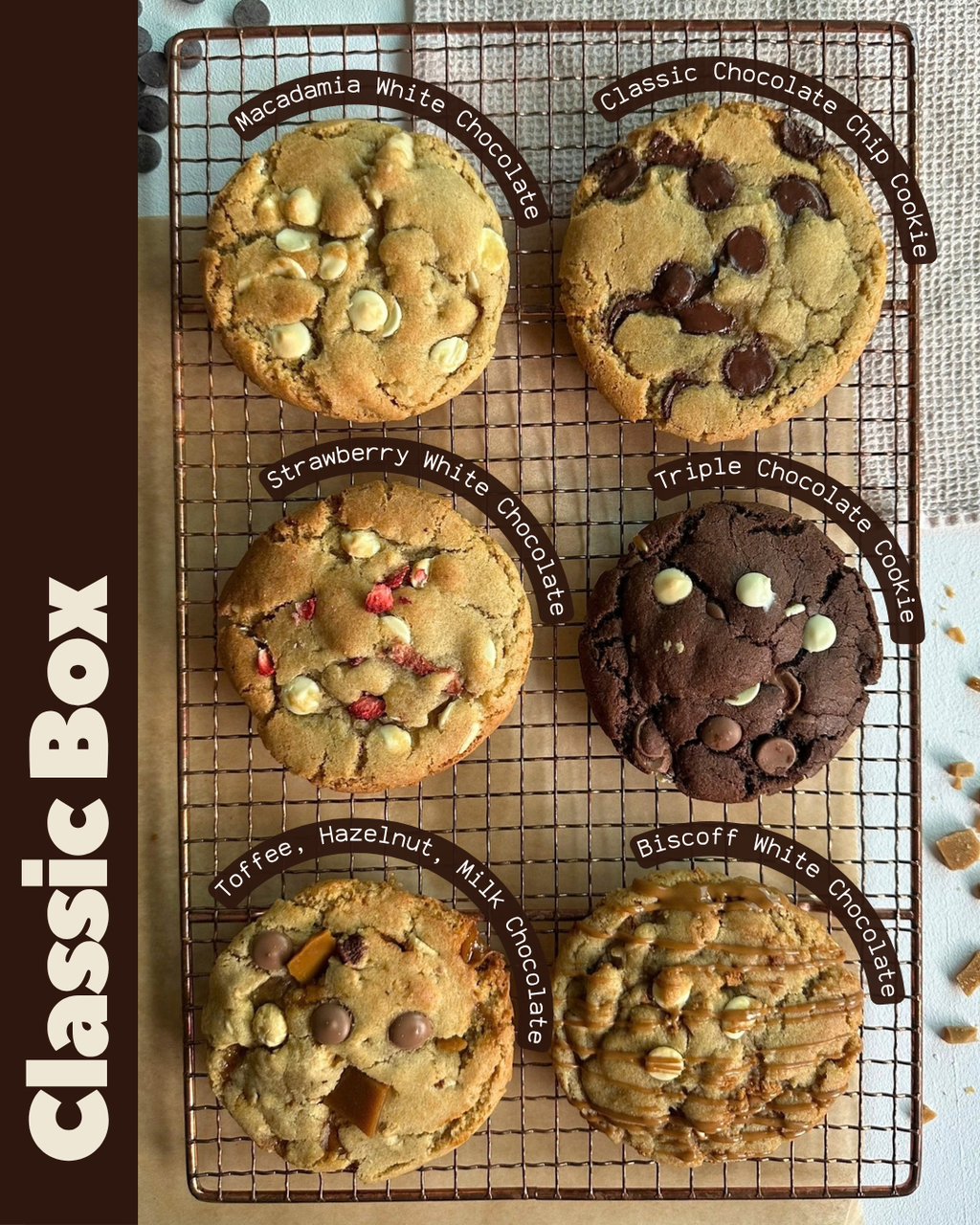Classic Cookie Box (6 Stück)